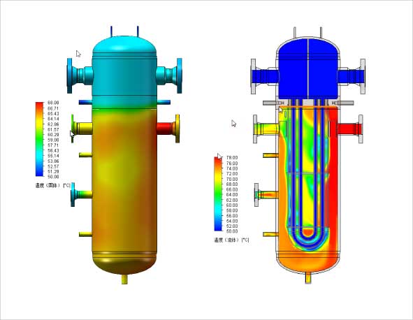换热器流体模拟分析